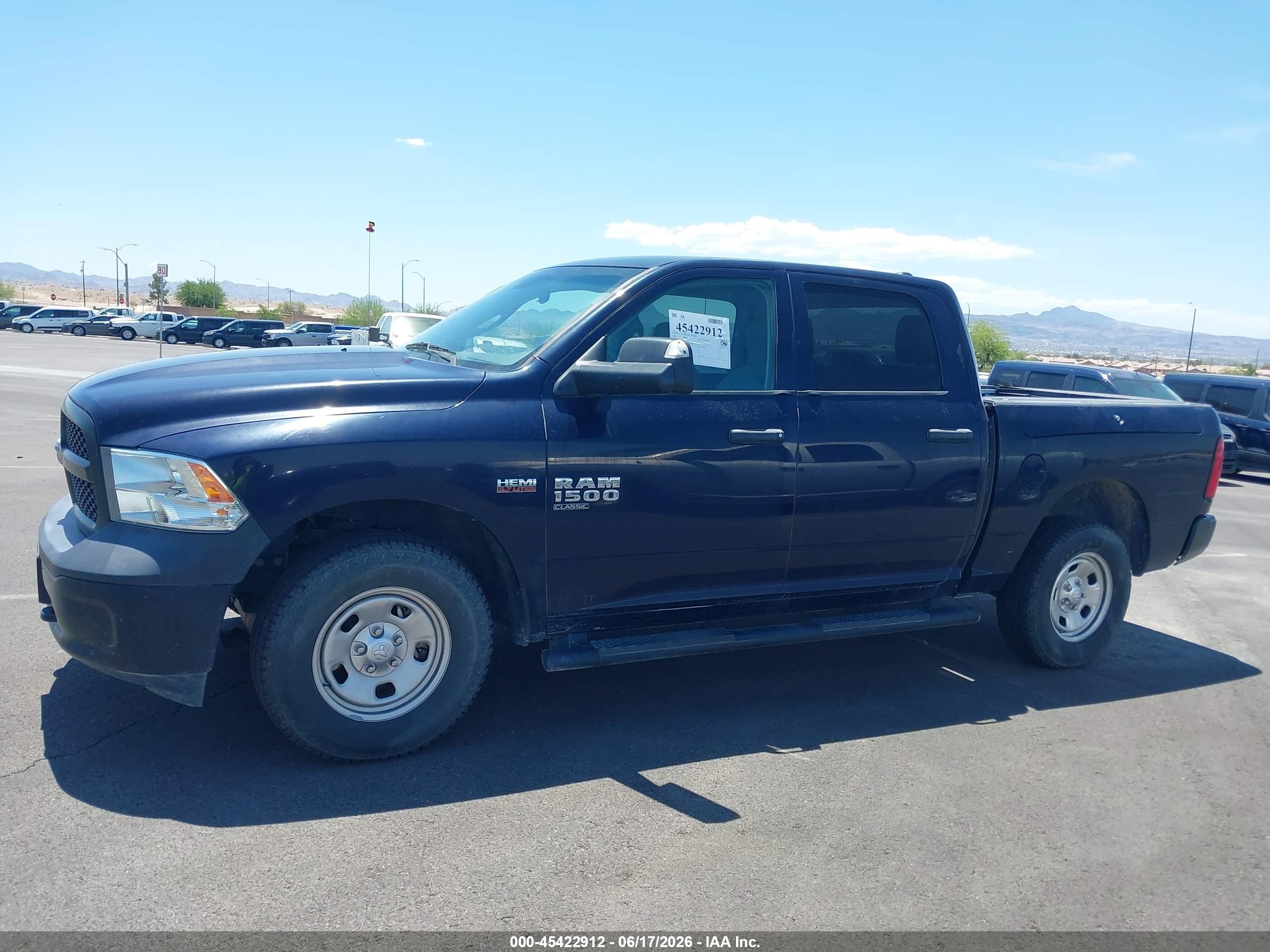 2019 RAM 1500 CLASSIC TRADESMAN  4X4 5'7 BOX
