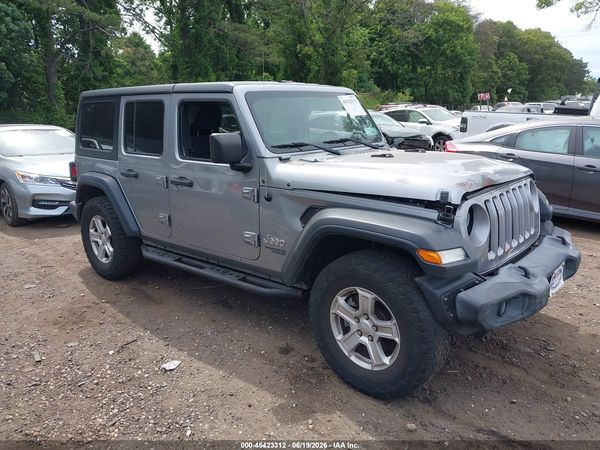 2019 JEEP WRANGLER UNLIMITED SPORT S 4X4