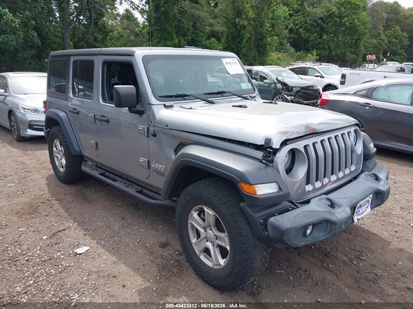 2019 JEEP WRANGLER UNLIMITED SPORT S 4X4
