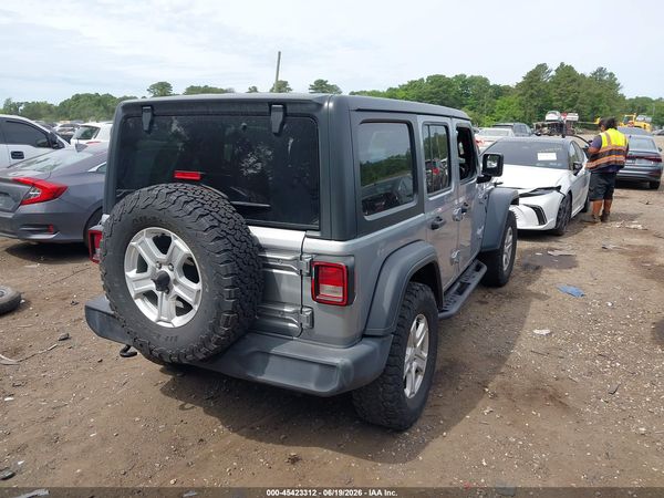 2019 JEEP WRANGLER UNLIMITED SPORT S 4X4