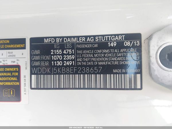 2014 MERCEDES-BENZ E 350 E350