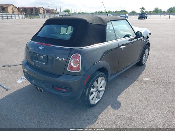 2015 MINI CONVERTIBLE COOPER S
