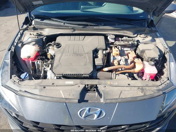 2023 HYUNDAI ELANTRA HYBRID BLUE