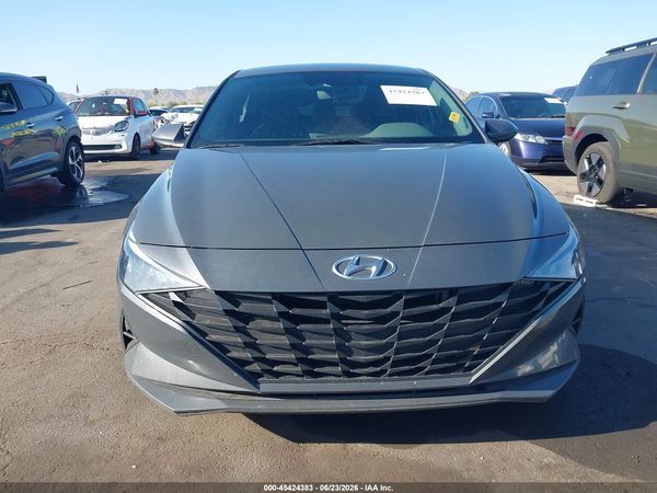 2023 HYUNDAI ELANTRA HYBRID BLUE