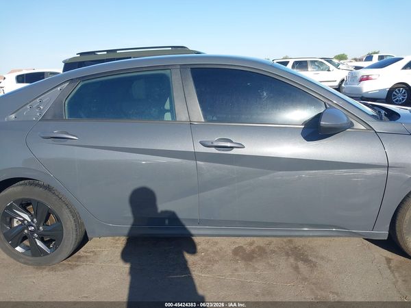 2023 HYUNDAI ELANTRA HYBRID BLUE