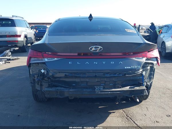 2023 HYUNDAI ELANTRA HYBRID BLUE