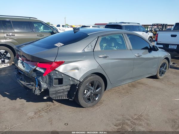 2023 HYUNDAI ELANTRA HYBRID BLUE