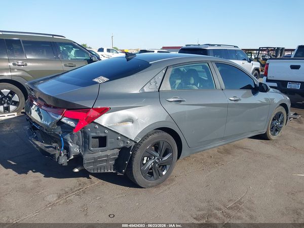2023 HYUNDAI ELANTRA HYBRID BLUE