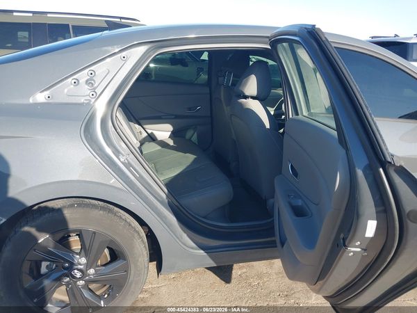 2023 HYUNDAI ELANTRA HYBRID BLUE