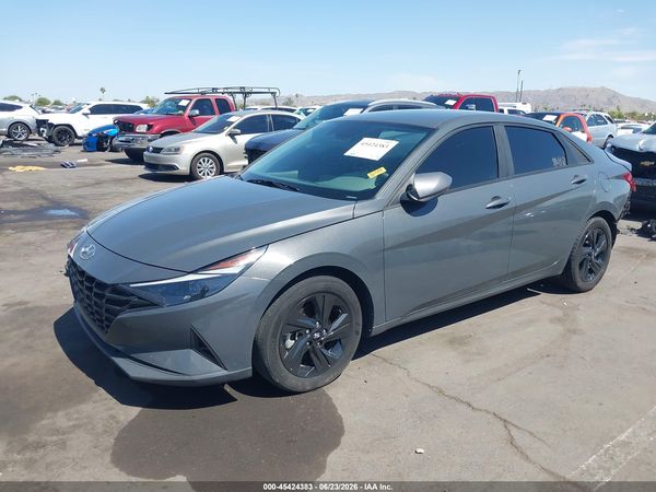 2023 HYUNDAI ELANTRA HYBRID BLUE