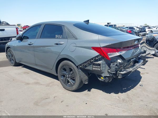 2023 HYUNDAI ELANTRA HYBRID BLUE