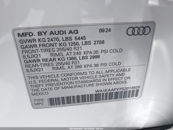 2025 AUDI Q5