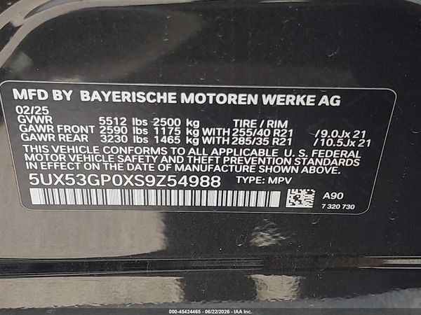 2025 BMW X3 30 XDRIVE