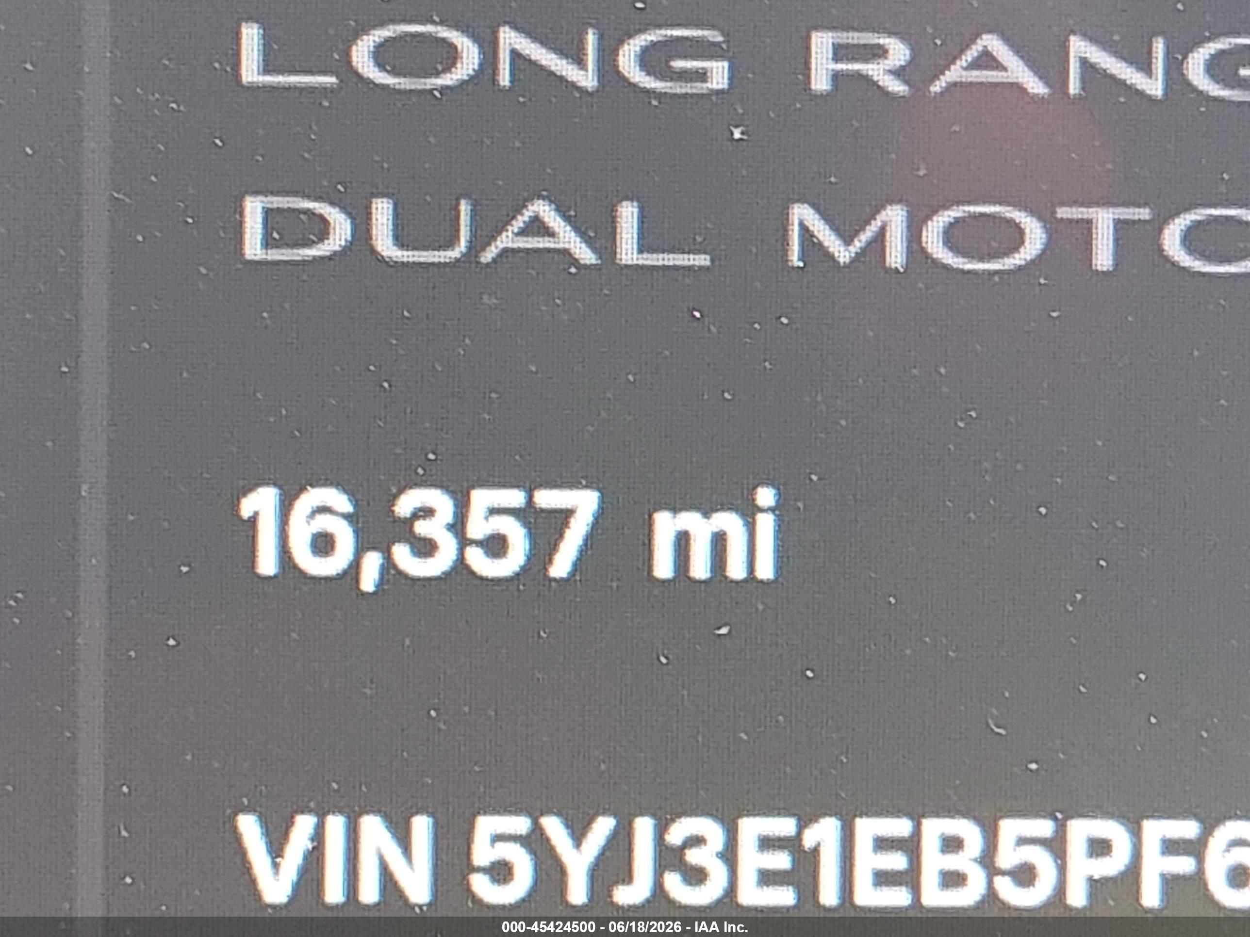 2023 TESLA MODEL 3
