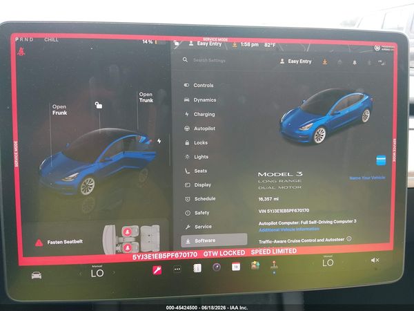 2023 TESLA MODEL 3