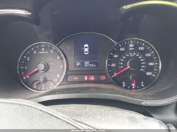 2016 KIA FORTE SX