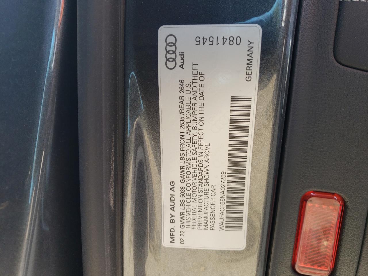 2022 AUDI A5