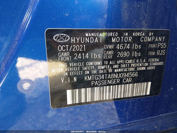 2022 GENESIS G70 2.0T RWD