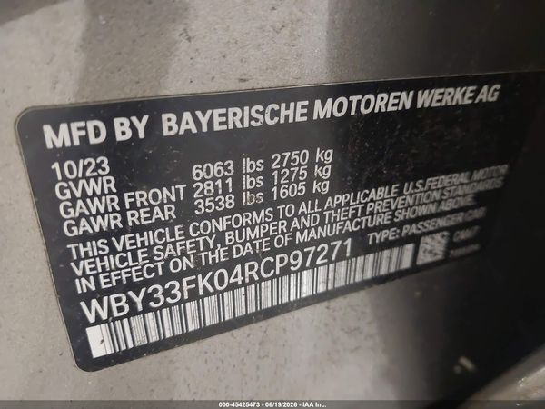 2024 BMW I5 EDRIVE40