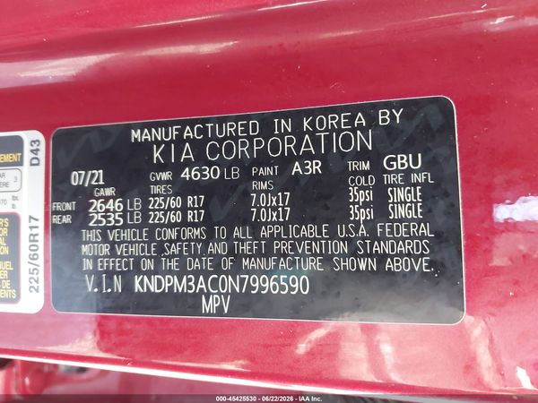 2022 KIA SPORTAGE LX