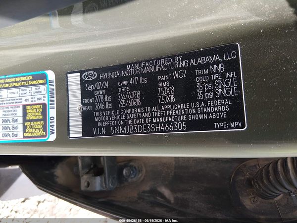 2025 HYUNDAI TUCSON SEL