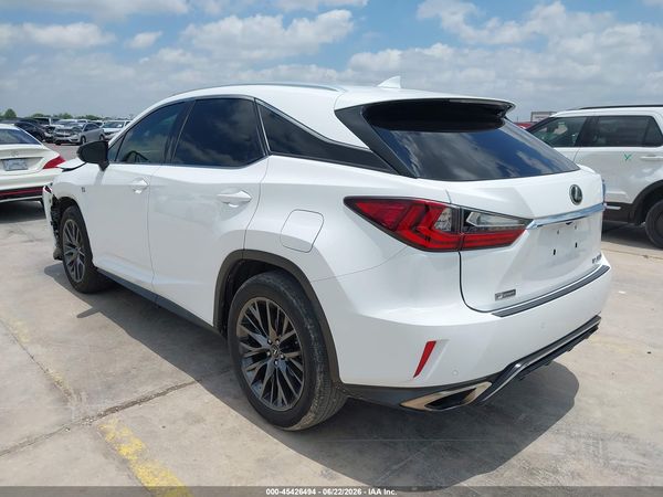 2017 LEXUS RX 350 F SPORT