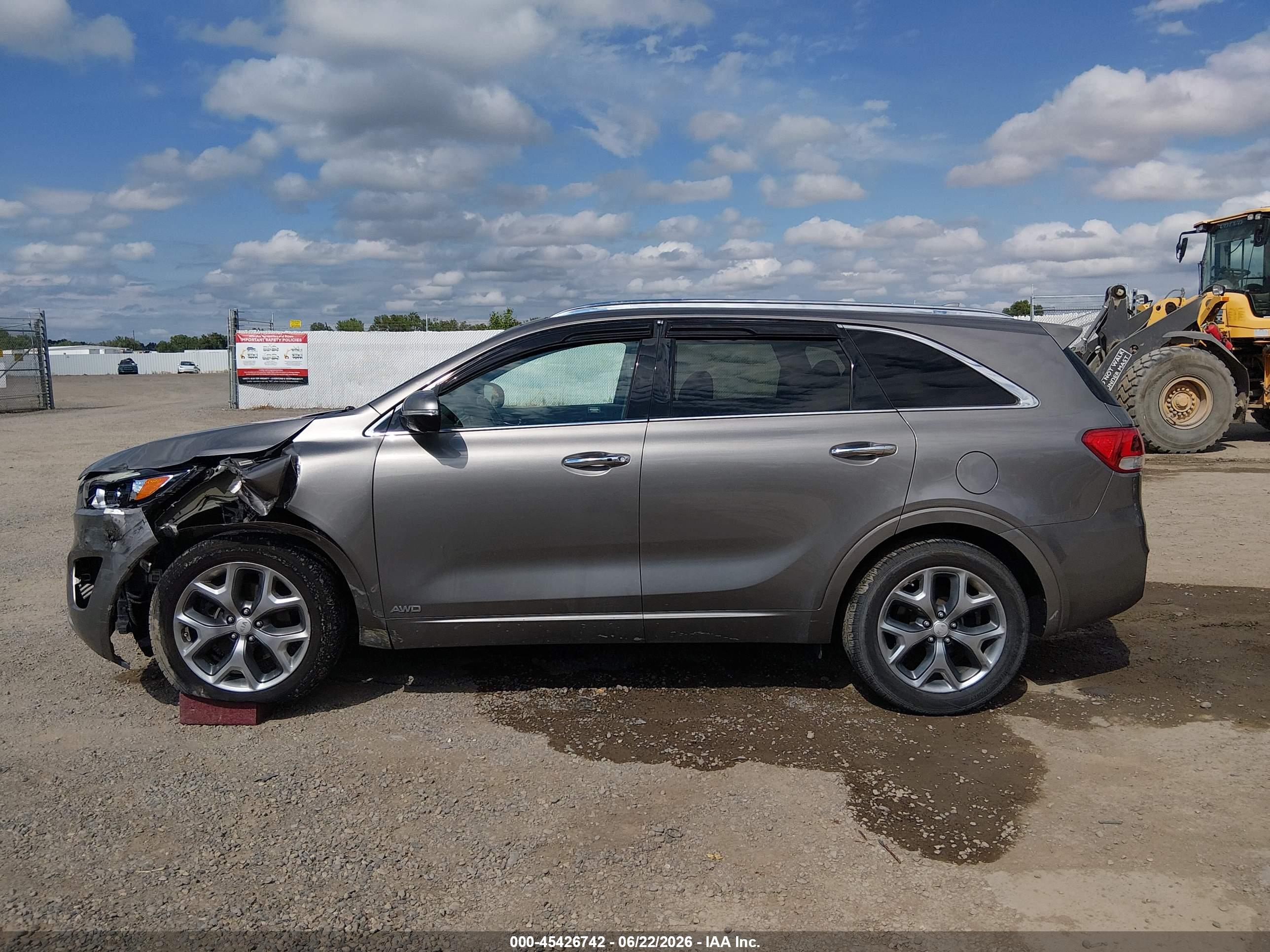 2016 KIA SORENTO 2.0T SXL