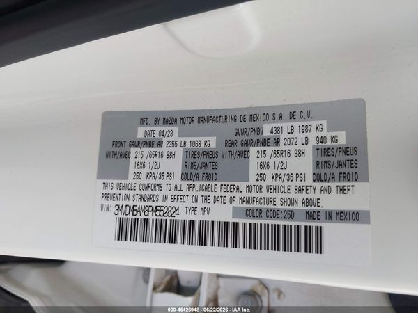 2023 MAZDA CX-30 2.5 S