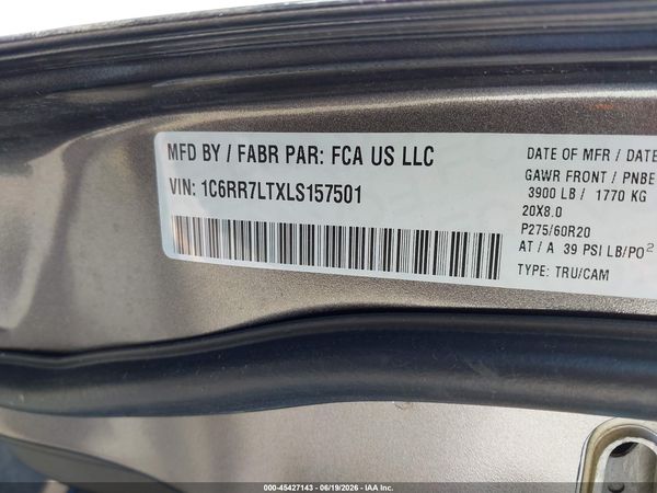 2020 RAM 1500 CLASSIC SLT