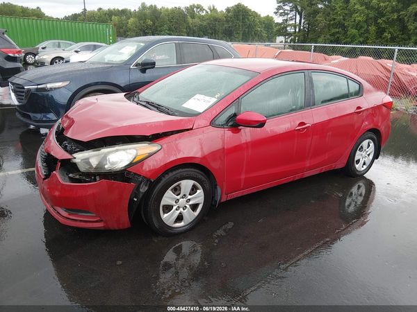 2016 KIA FORTE LX