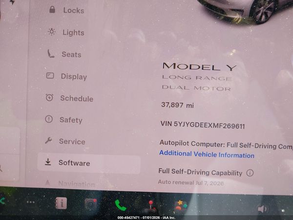 2021 TESLA MODEL Y