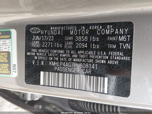 2023 HYUNDAI ELANTRA LIMITED