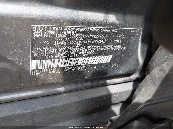 2022 TOYOTA RAV4 LE