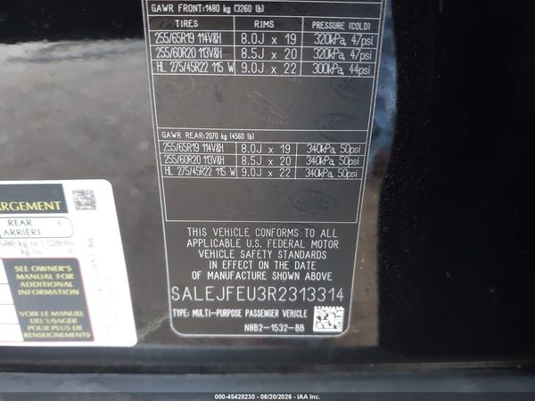 2024 LAND ROVER DEFENDER 130 P400 S