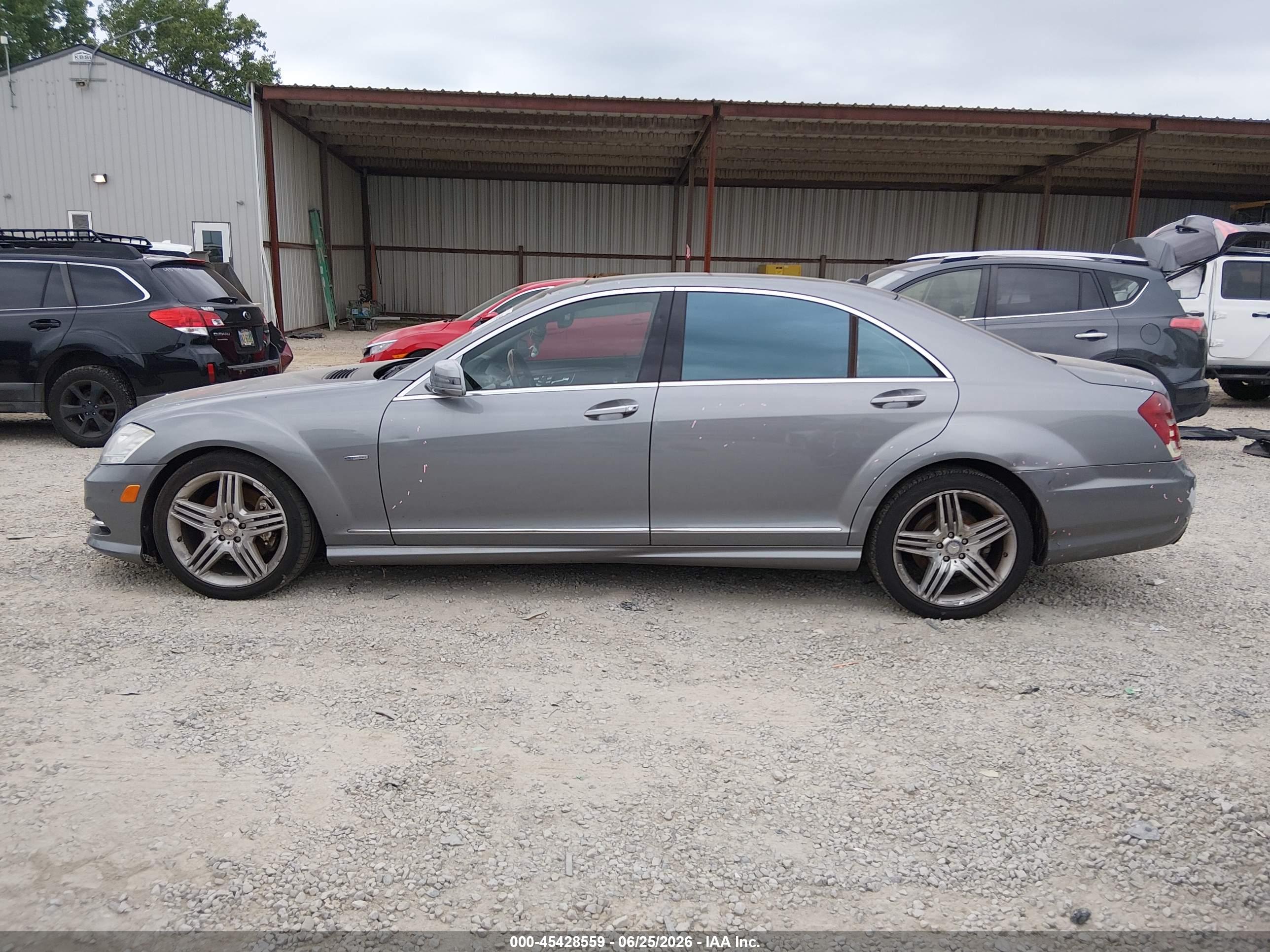 2012 MERCEDES-BENZ S 550 4MATIC