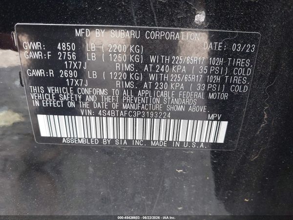 2023 SUBARU OUTBACK PREMIUM