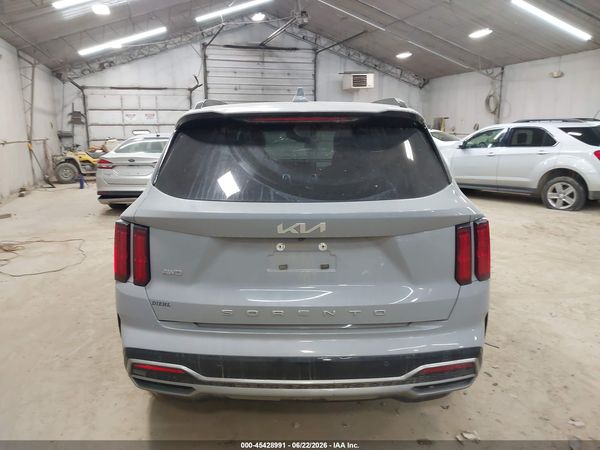 2022 KIA SORENTO SX