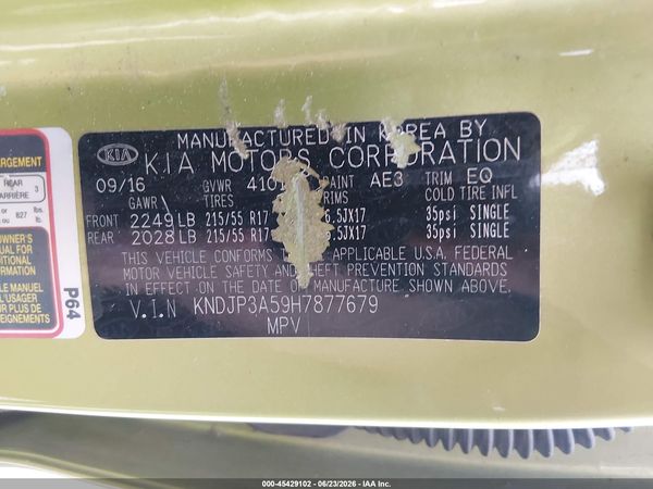 2017 KIA SOUL +
