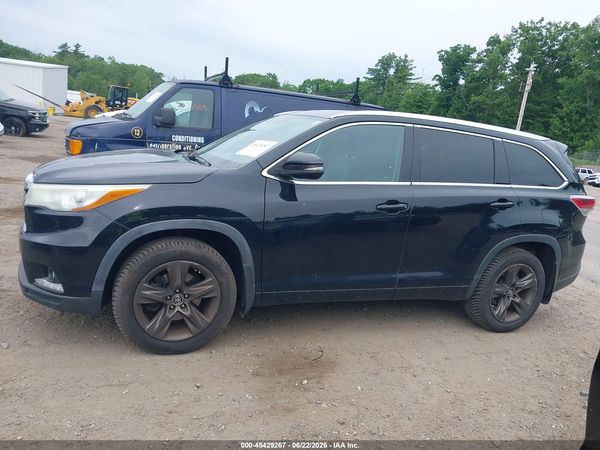 2016 TOYOTA HIGHLANDER LIMITED V6