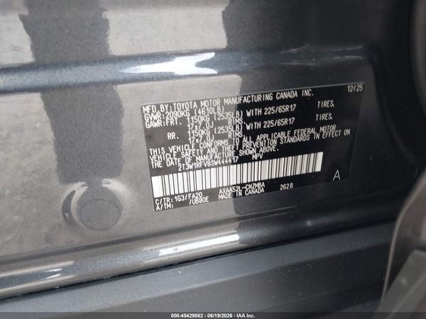 2025 TOYOTA RAV4 XLE