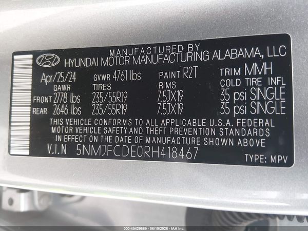 2024 HYUNDAI TUCSON SEL