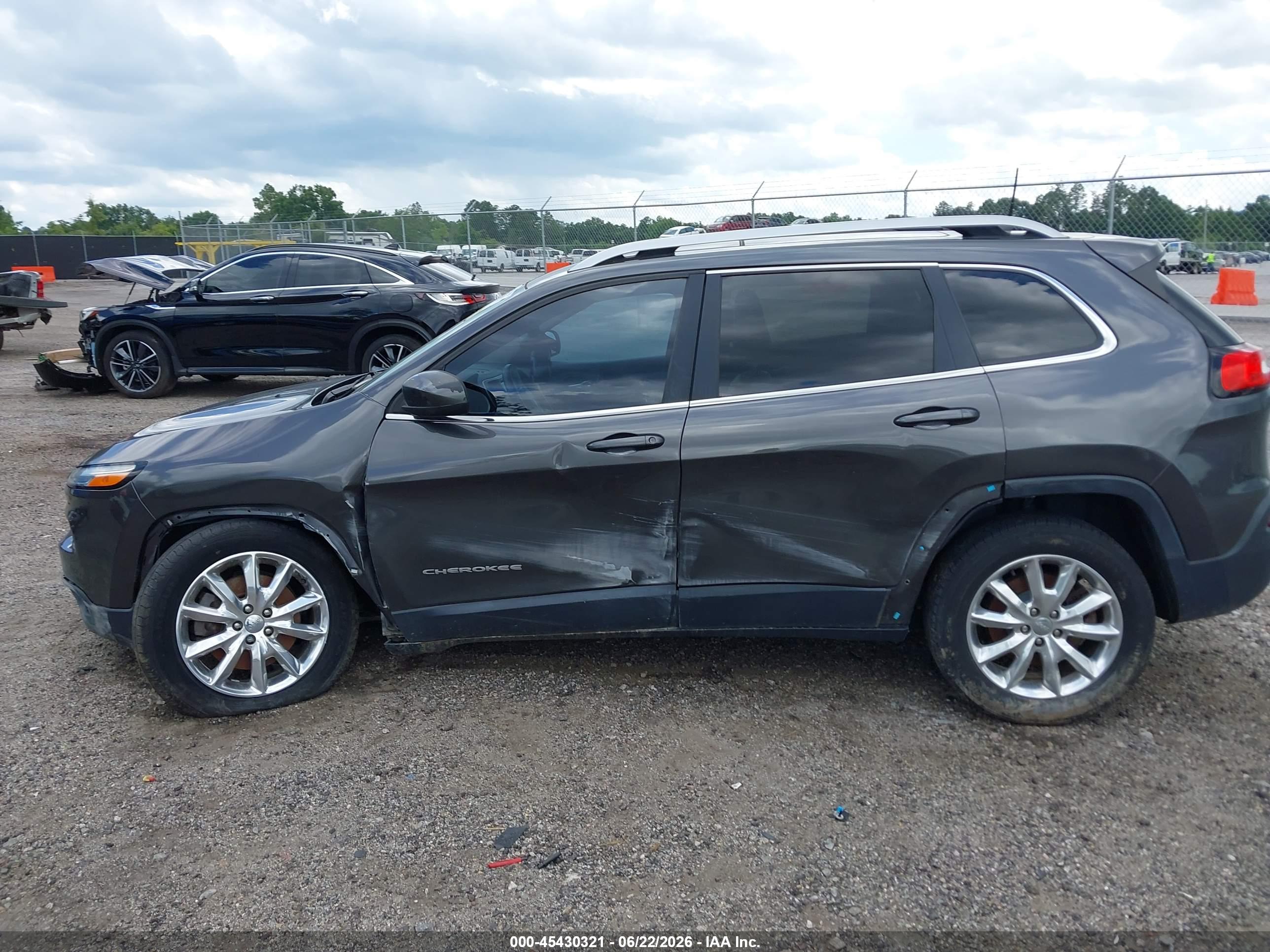 2017 JEEP CHEROKEE LIMITED 4X4