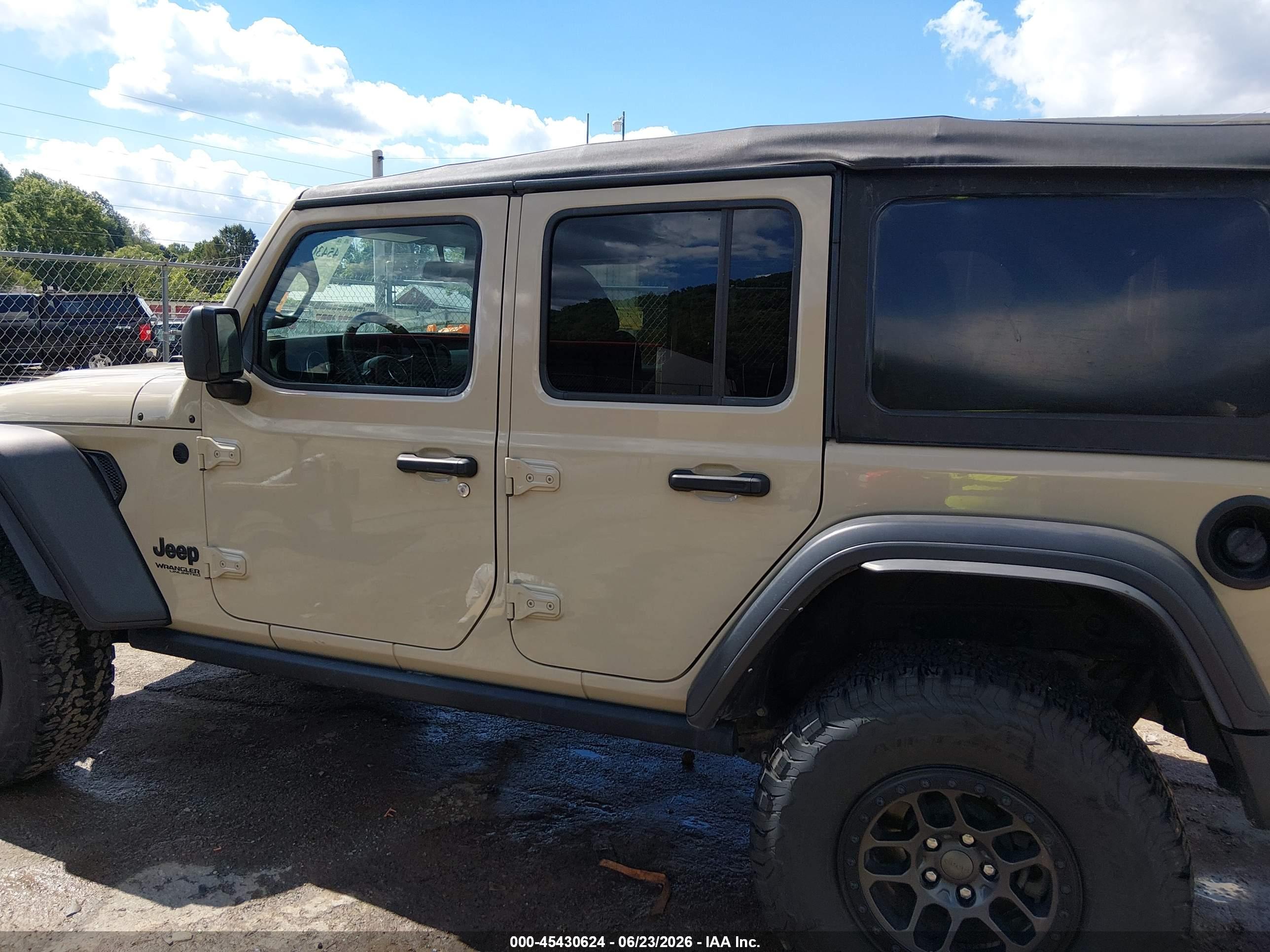 2022 JEEP WRANGLER UNLIMITED WILLYS SPORT 4X4