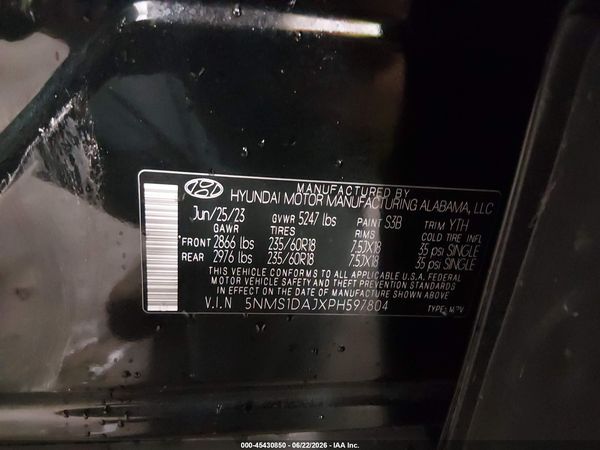 2023 HYUNDAI SANTA FE SE