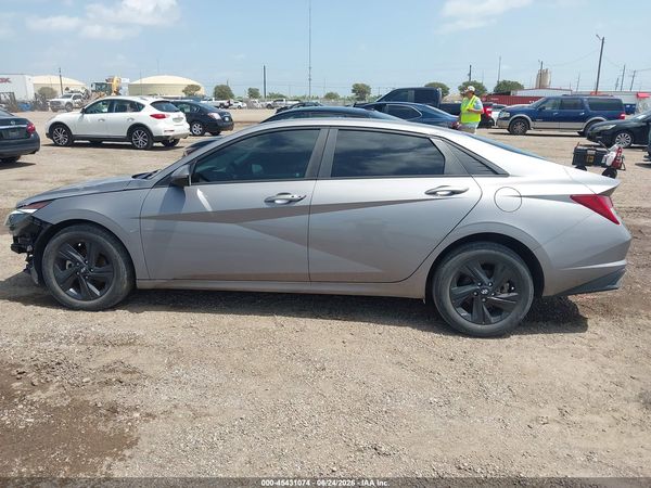 2023 HYUNDAI ELANTRA HYBRID BLUE