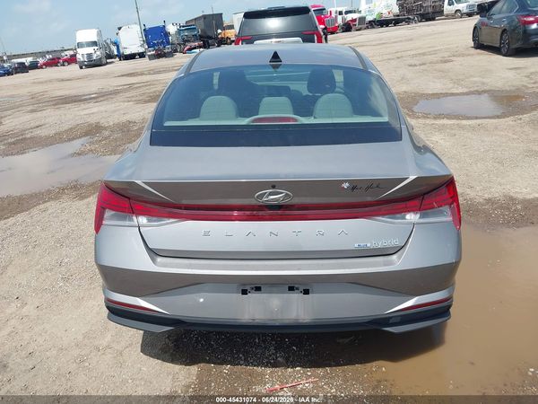 2023 HYUNDAI ELANTRA HYBRID BLUE