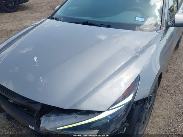 2023 HYUNDAI ELANTRA HYBRID BLUE