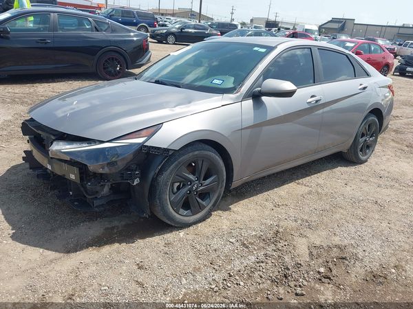 2023 HYUNDAI ELANTRA HYBRID BLUE