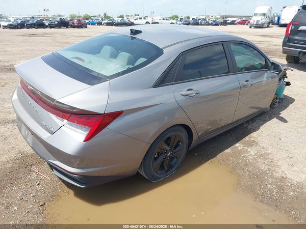 2023 HYUNDAI ELANTRA HYBRID BLUE