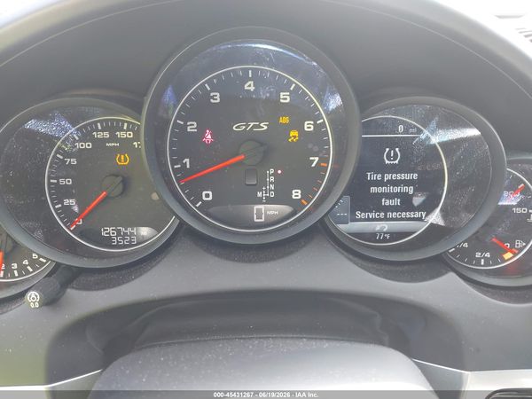 2017 PORSCHE CAYENNE GTS
